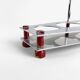 Art Deco chrome and bakelite glass vinegar cruet