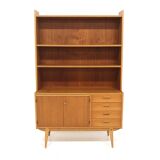 Scandinavian teak and oak secretary, Sweden, 1960