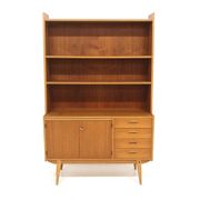 Secrétaire scandinave en teck et en chêne, Suède, 1960