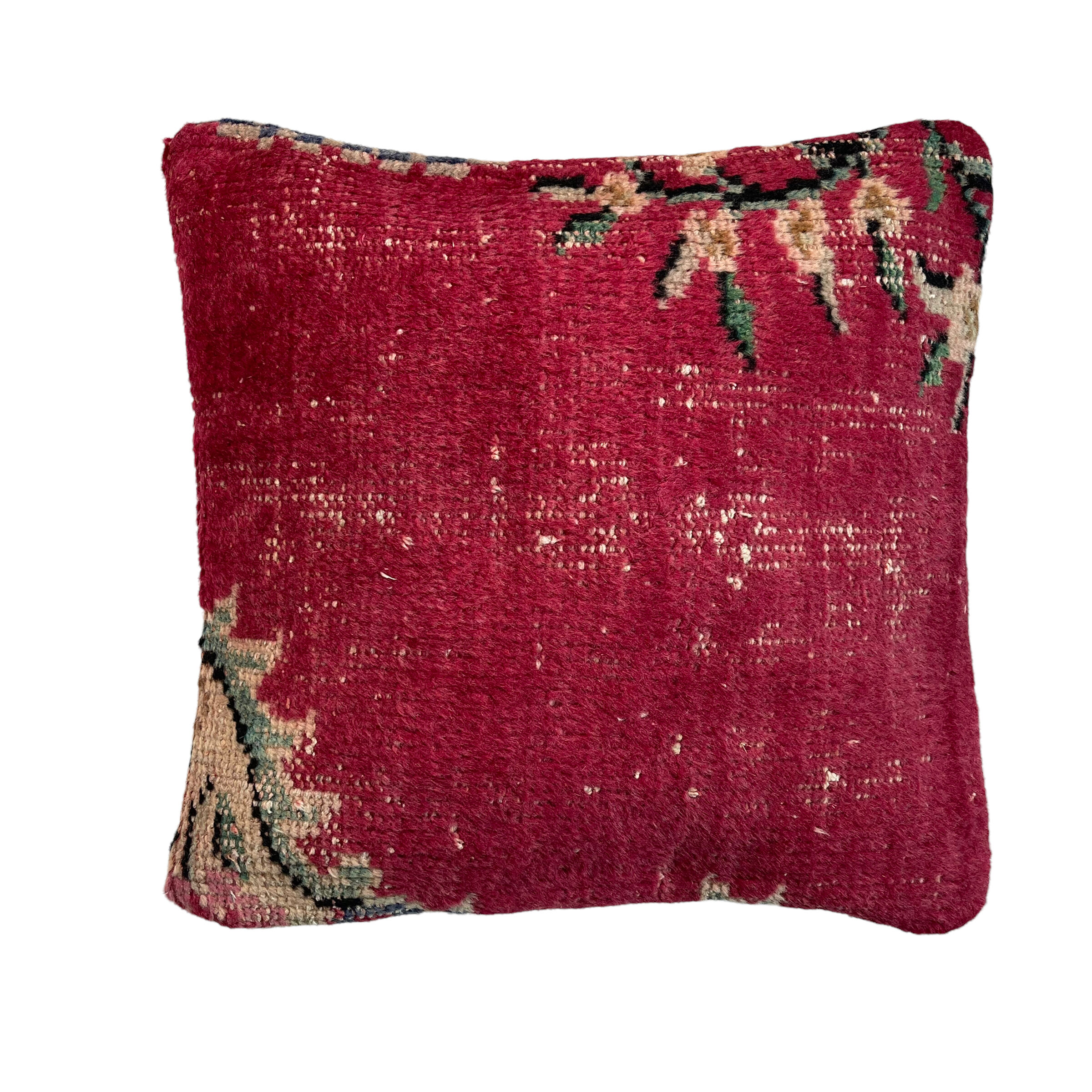 Housse de coussin de tapis turc vintage 45 x 45 cm