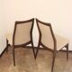 A pair of chairs by Wilhelm Benze GmbH, 1960s.