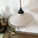 Suspension en opaline vintage "Simone"