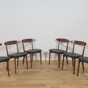 Model 27 Dining Chairs in Rosewood by Kurt Østervig for Brande Møbelindustr