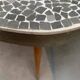 Table basse mosaïque allemande du milieu du siècle par Berthold Müller Oerlinghausen, années 1960