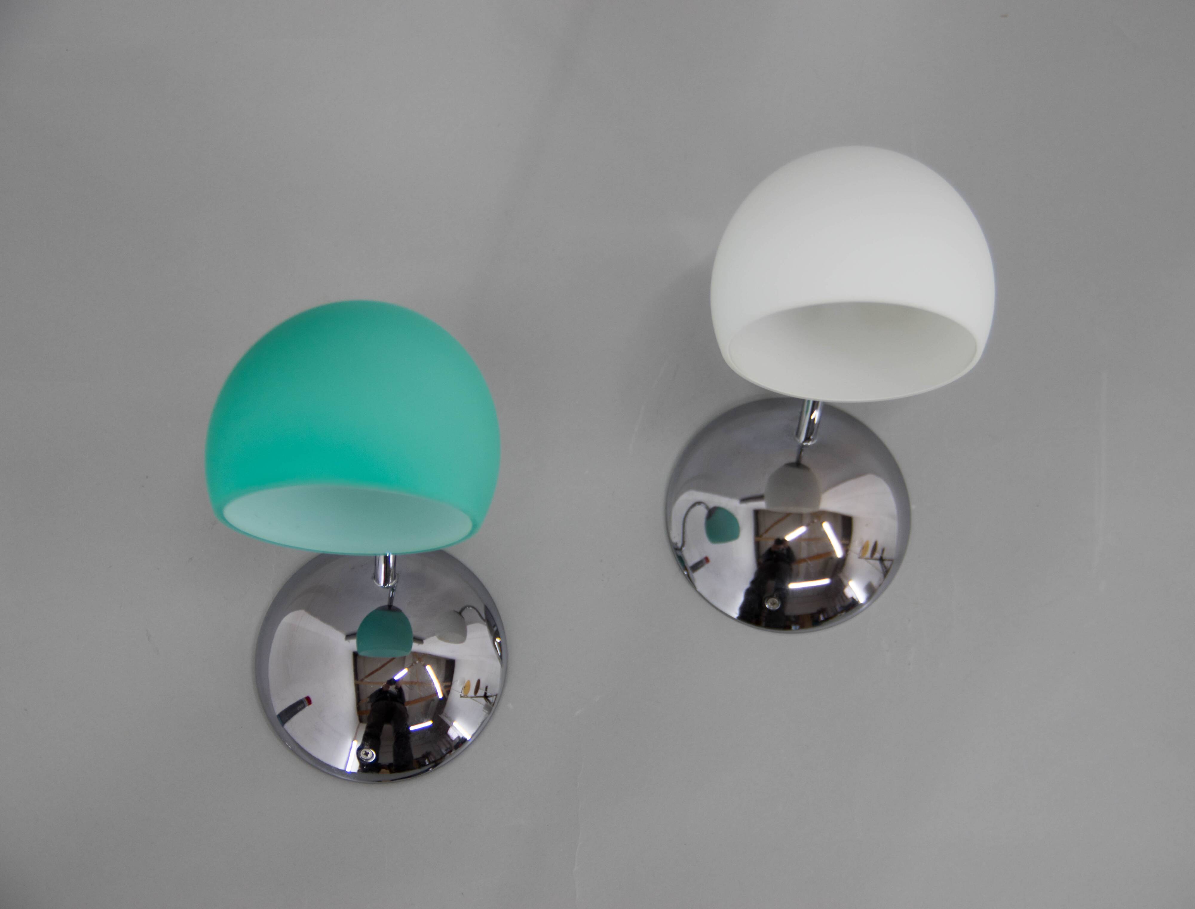 Set of Two Leucos P3 Wall Lights designed by Toso & Massari, Italy, 2010