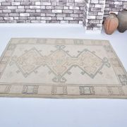 Tapis Oushak noué à la main bohémien sku 3484