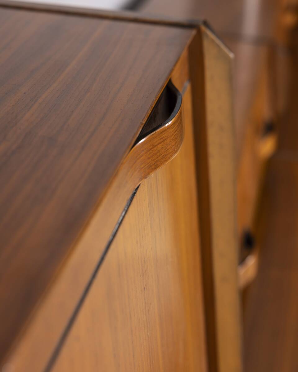 Vintage 1970s teak sideboard, designed by Barovero