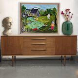 Naive Gouache by Jeanne Garnier 1919