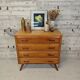 Vintage chest of drawers with tapered legs