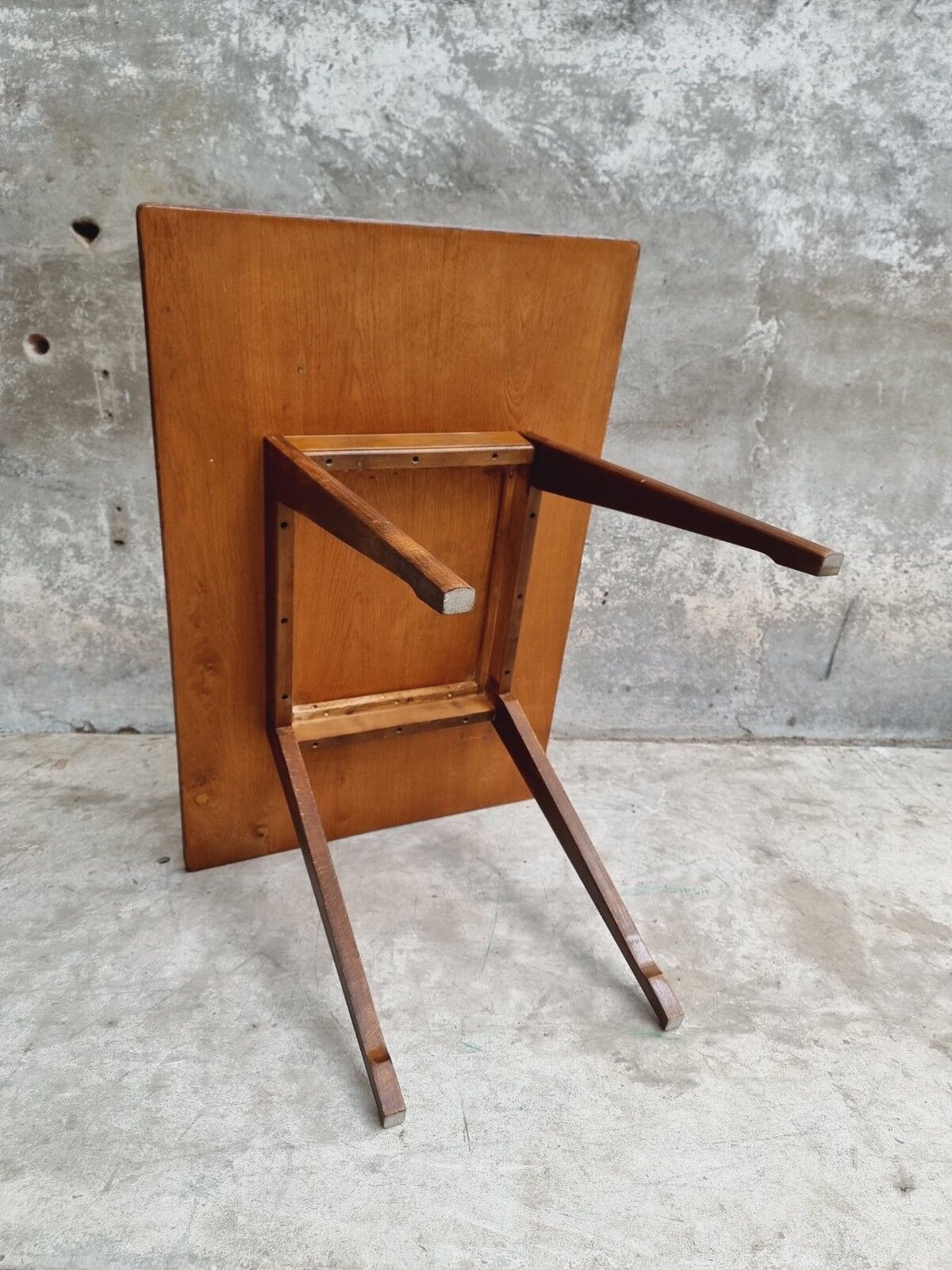 Vintage table dining table mid century