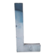 sign letter L metal zinc vintage 1950 1960