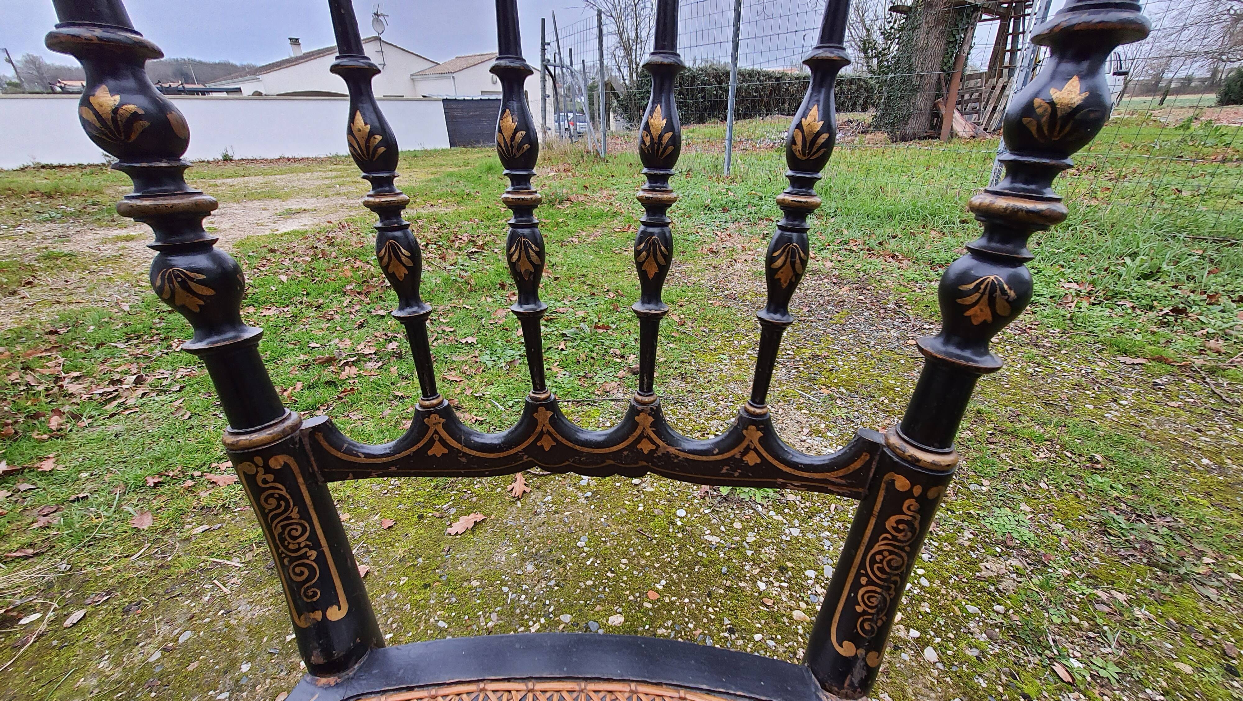 Pair of Napoleon III chairs