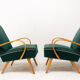 Mid century armchairs by Jaroslav Smidek, 1960, Czechoslovakia