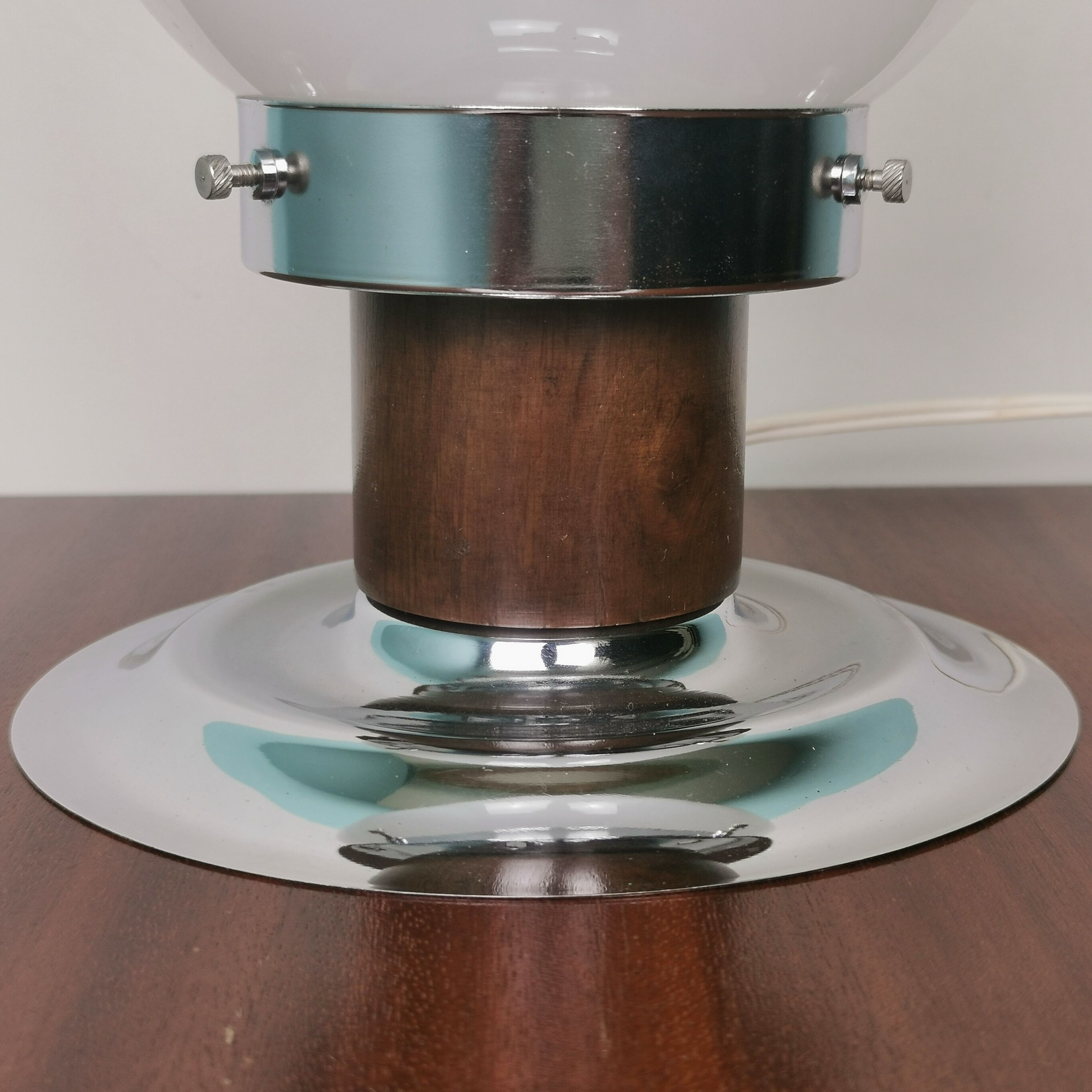 Pair of Italian Murano lamps