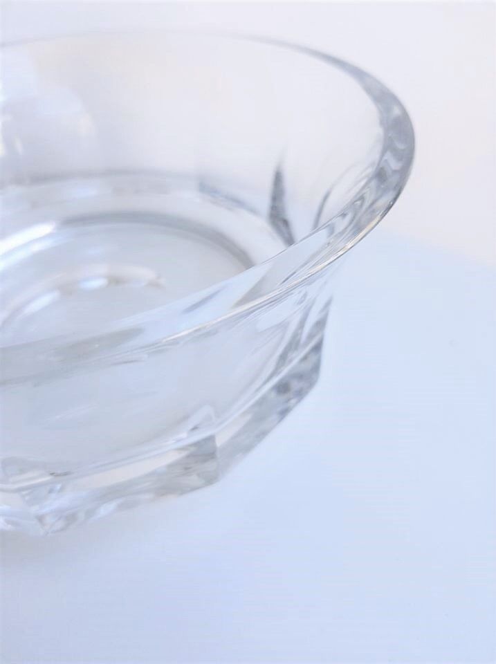 Crystal trinket bowl