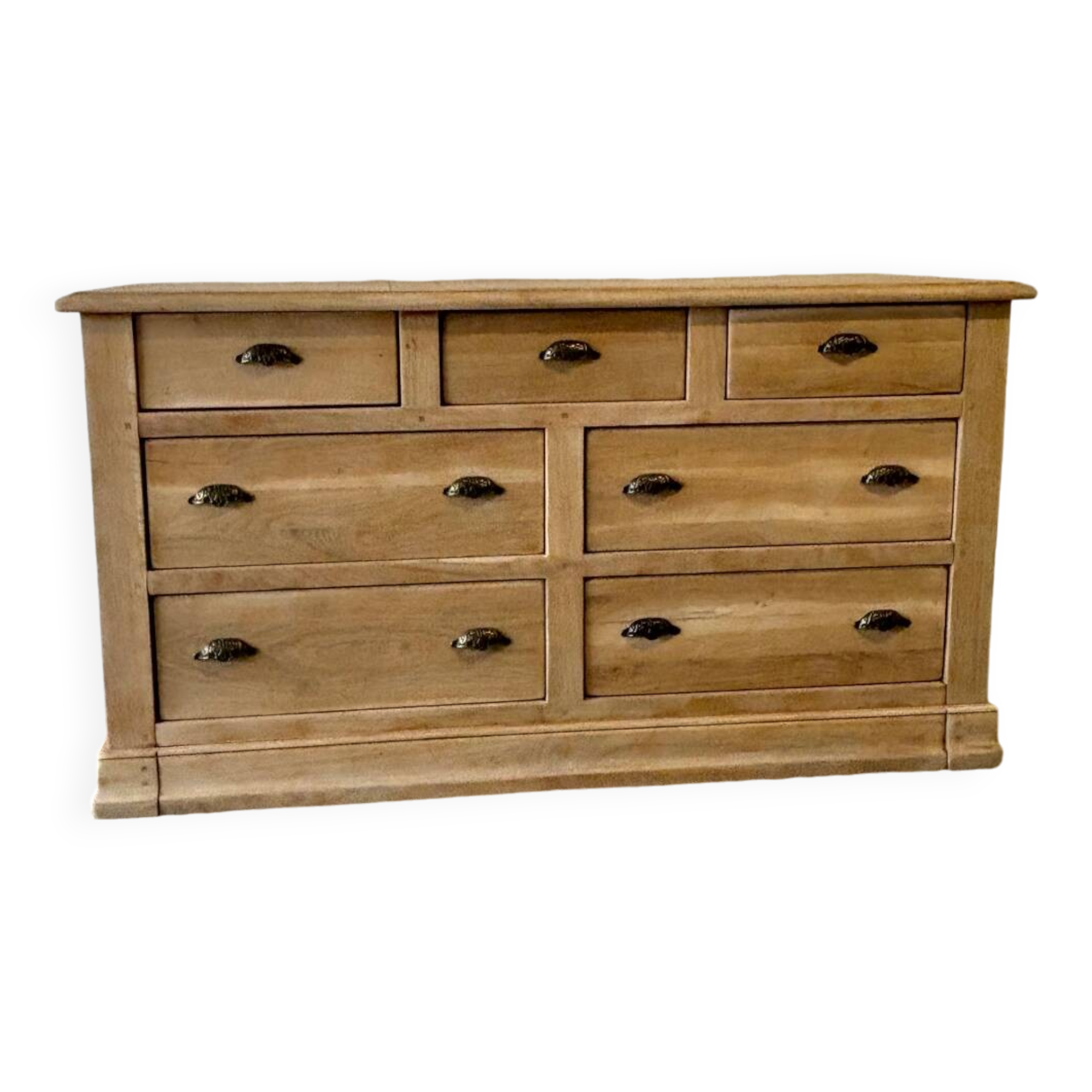 Haberdashery cabinet, solid oak storage cabinet