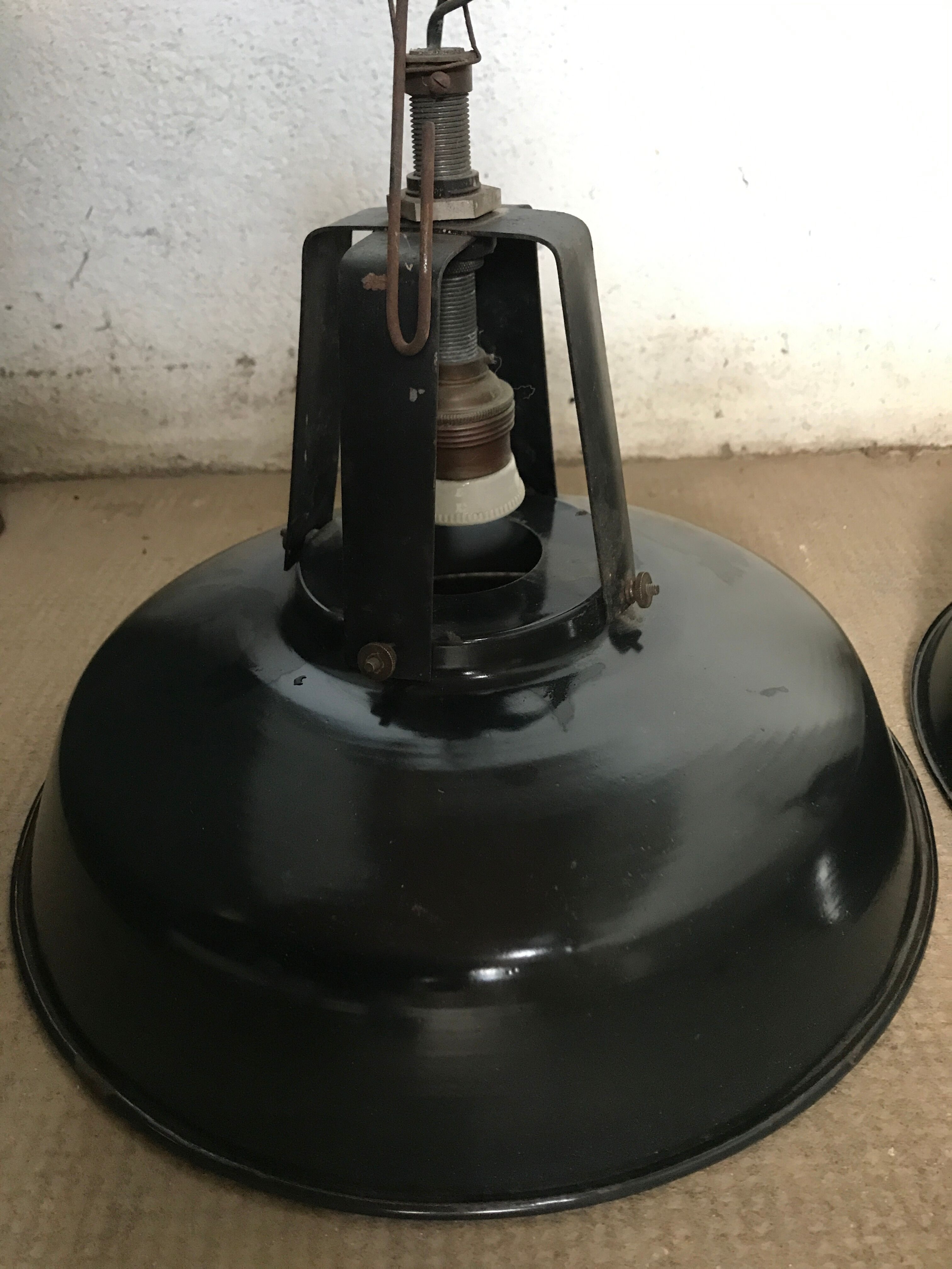 Lot of 2 industrial hanging