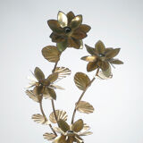Brass House Jansen 70s flower lamp