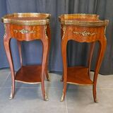 Pair of rosewood coffee tables