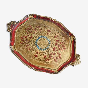 Florentine wooden tray