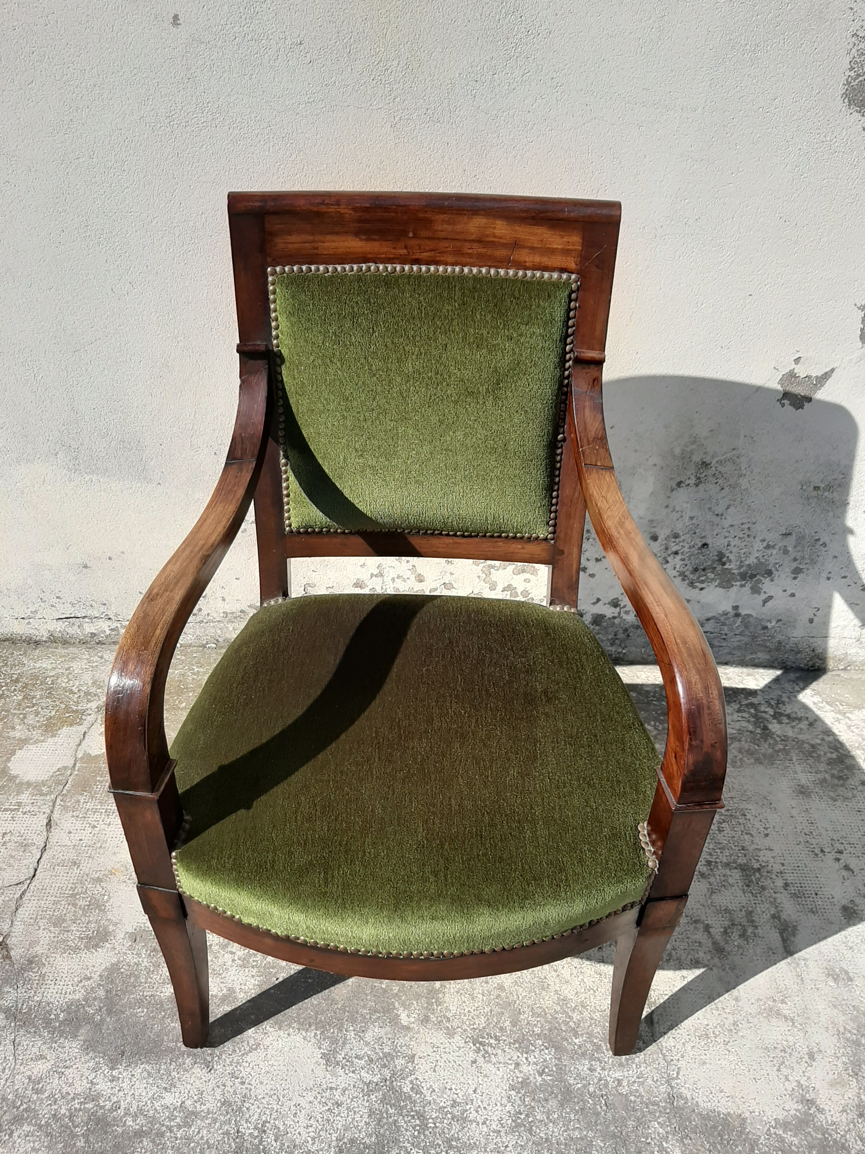 Empire chair with 19th lacrosse