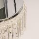 Large glass cascade chandelier designed for Staff Leuchten, Germany, 1970s.