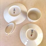 Art Deco Saucière - in Limoges-Giraud porcelain. 1930