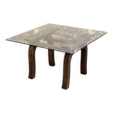 Table basse en verre Art Déco