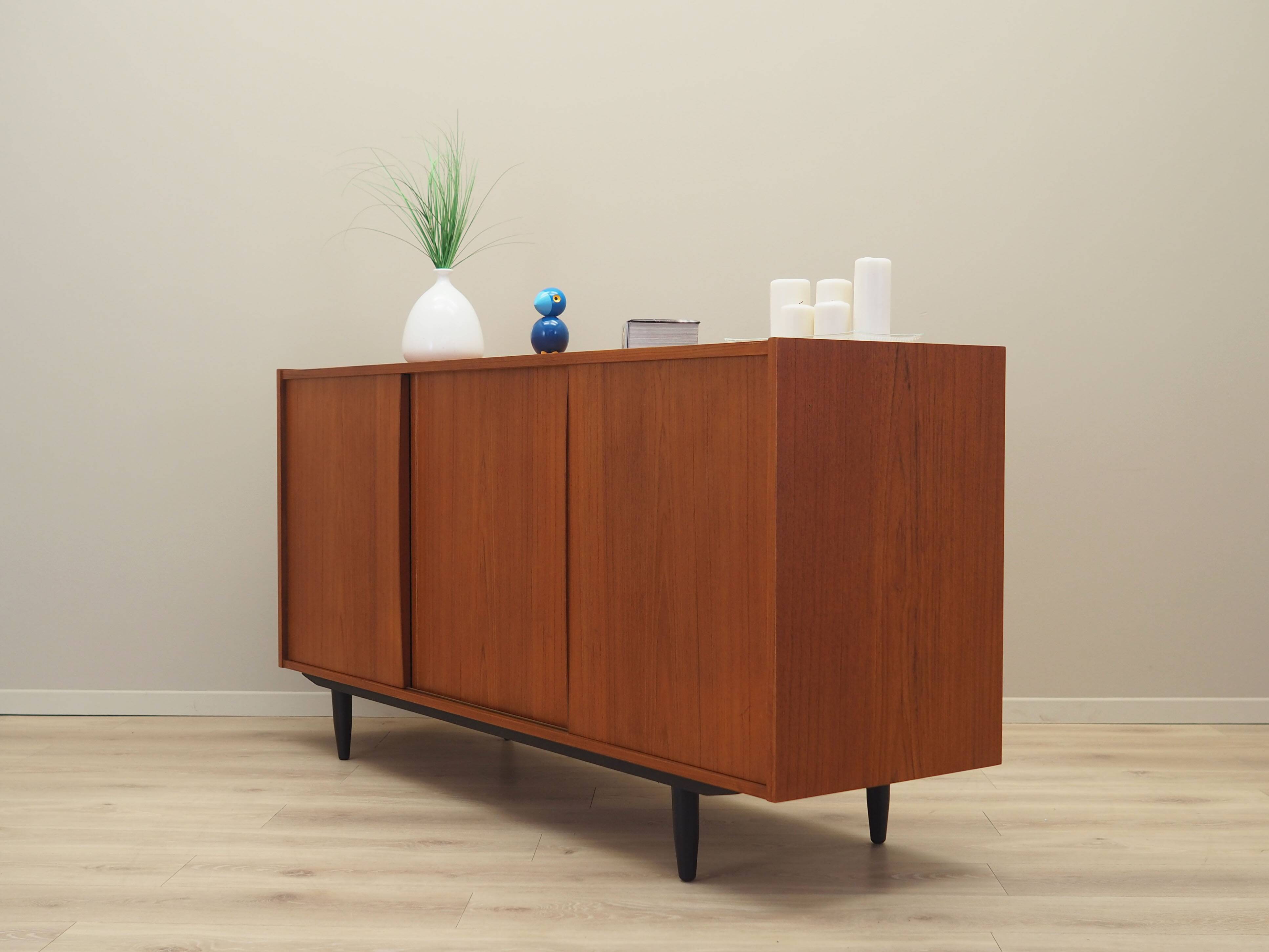 Teak sideboard, Danish design, 1970s, production: Denmark