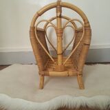 Rattan review door