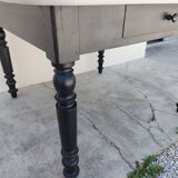 Table de ferme ancienne 1900 patiné