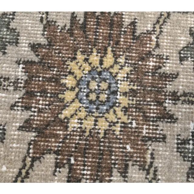 Turkish Oushak Wool Runner 97x365