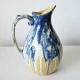 Pitcher, carafe in glazed ceramic