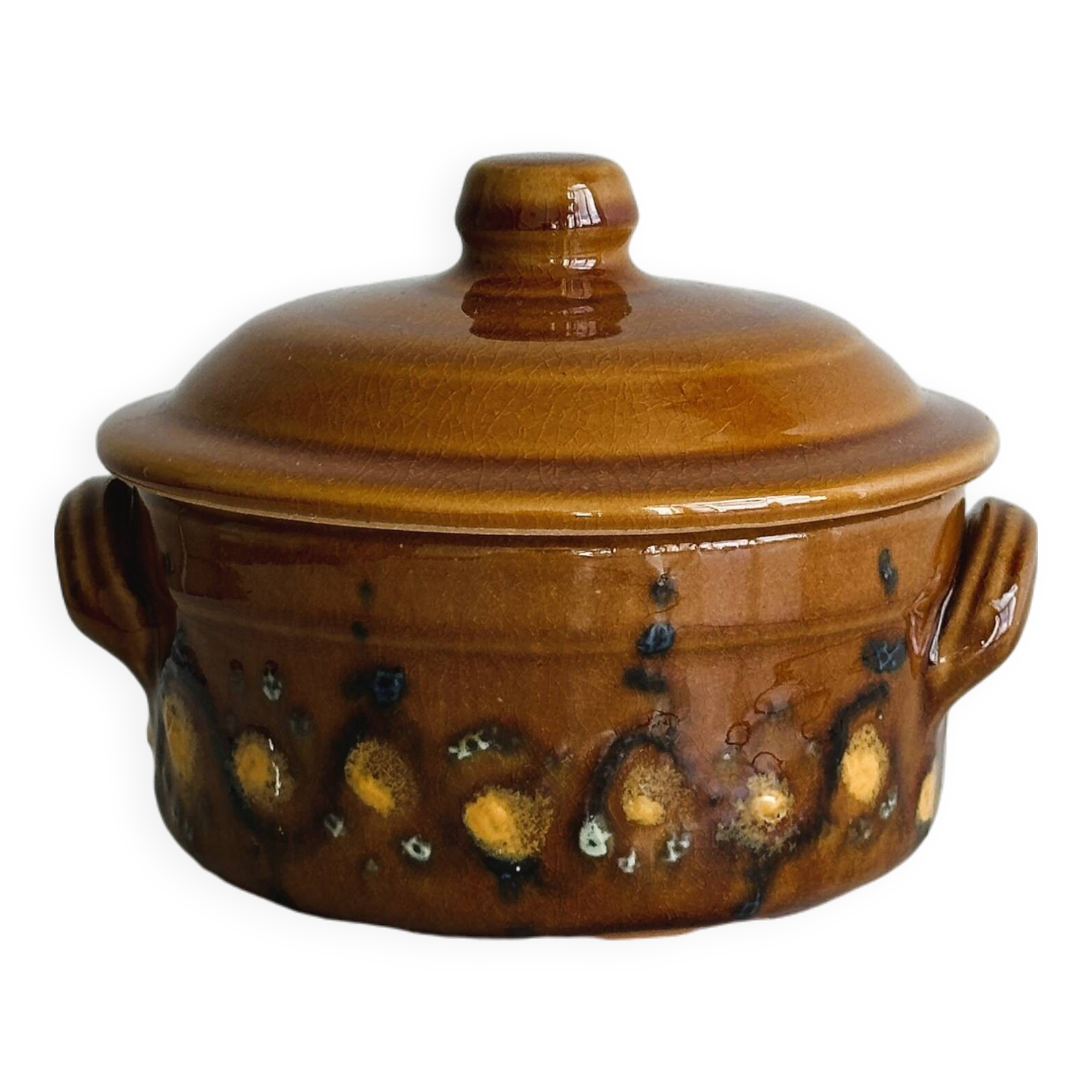 Small vintage ceramic oven dish