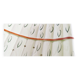 Barbotine earthenware asparagus dish