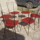 Six chairs, 1950s