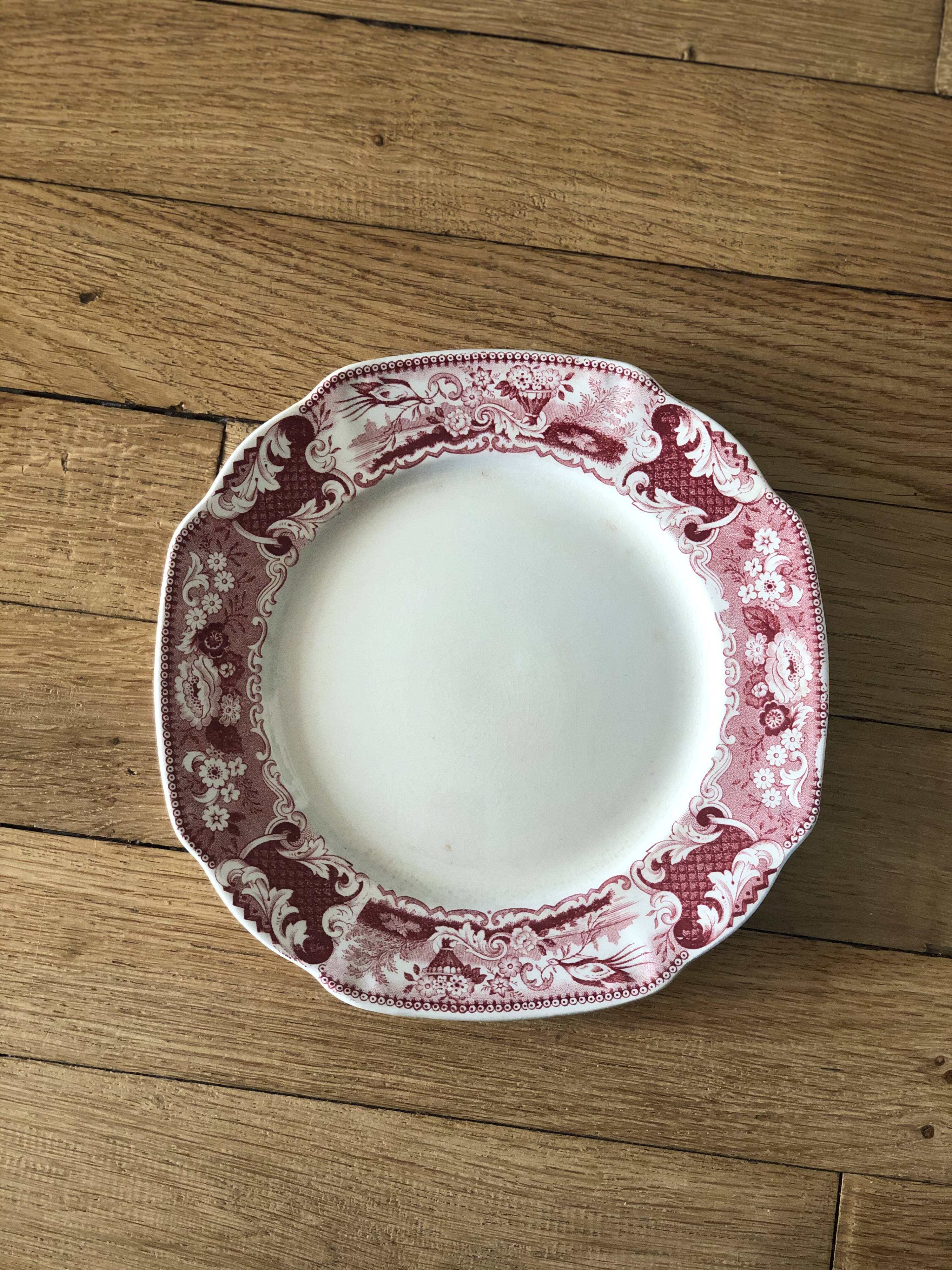 Old victoria dessert plates