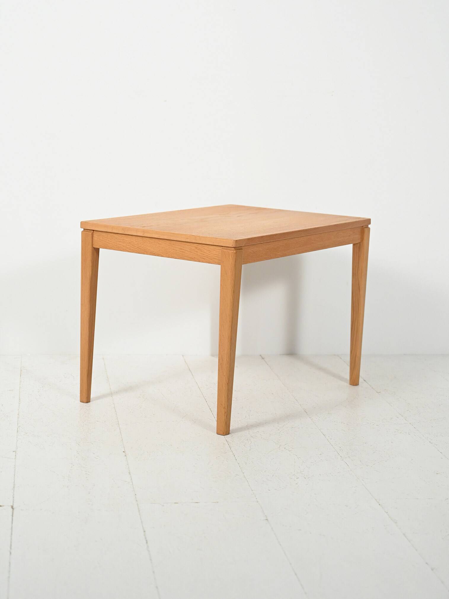Scandinavian beech coffee table 1950s–60s