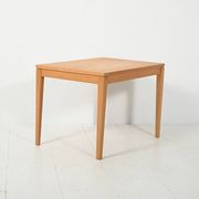 Table basse en hêtre scandinave des années 1950-60