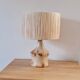 Vintage signed ceramic lamp
