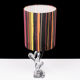 Chrystal Glass Cactus Table Lamp Vannes the Chatel, France, 1960s