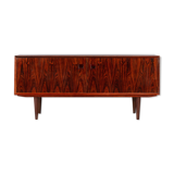 Low Danish Rosewood Sideboard by E. Brouer for Brouer Møbelfabrik, 1960s