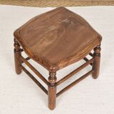 Small wooden stool.