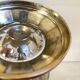 Silver-plated metal sugar bowl shaker Art Deco