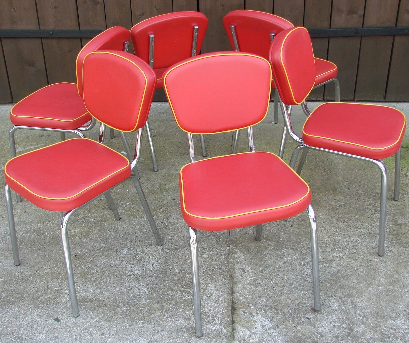 Set of 6 chairs Goin, Germany 1980s