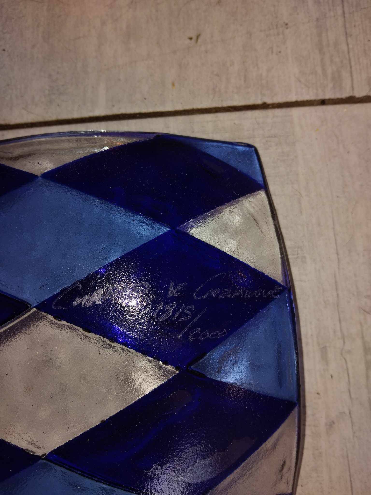 Murano pocket emptier. No. 1815 of 2000 pieces