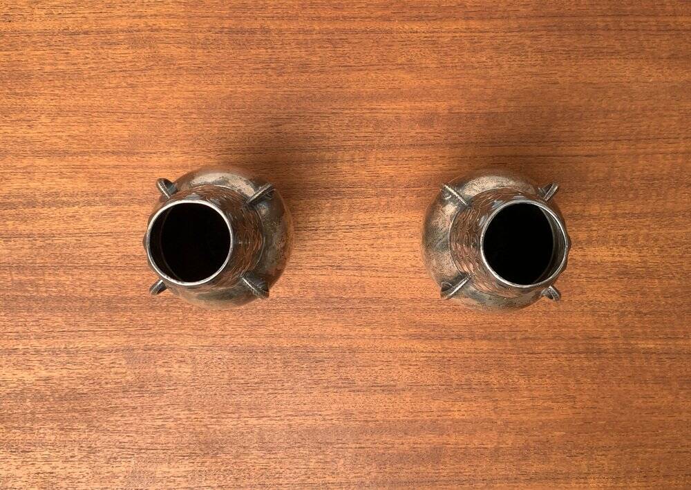 Art Nouveau vase by WMF, 1920s, set of 2