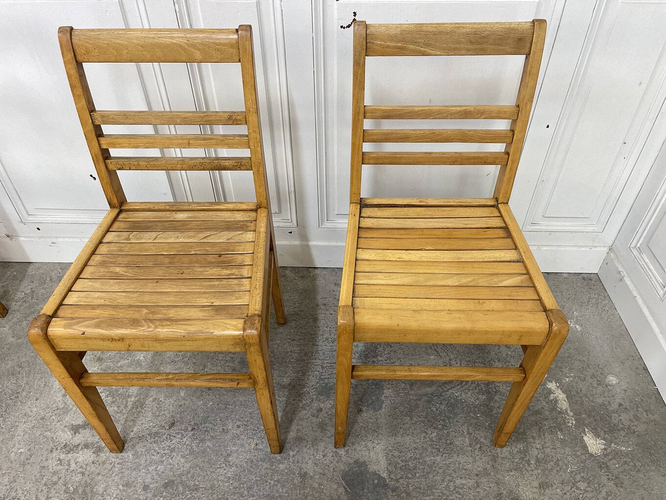 Set of 6 chairs 1950 René Gabriel