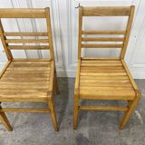 Set of 6 chairs 1950 René Gabriel