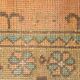 2x5 Turkish Vintage Runner Rug: Light Orange Peach Handmade Carpet 75x170Cm